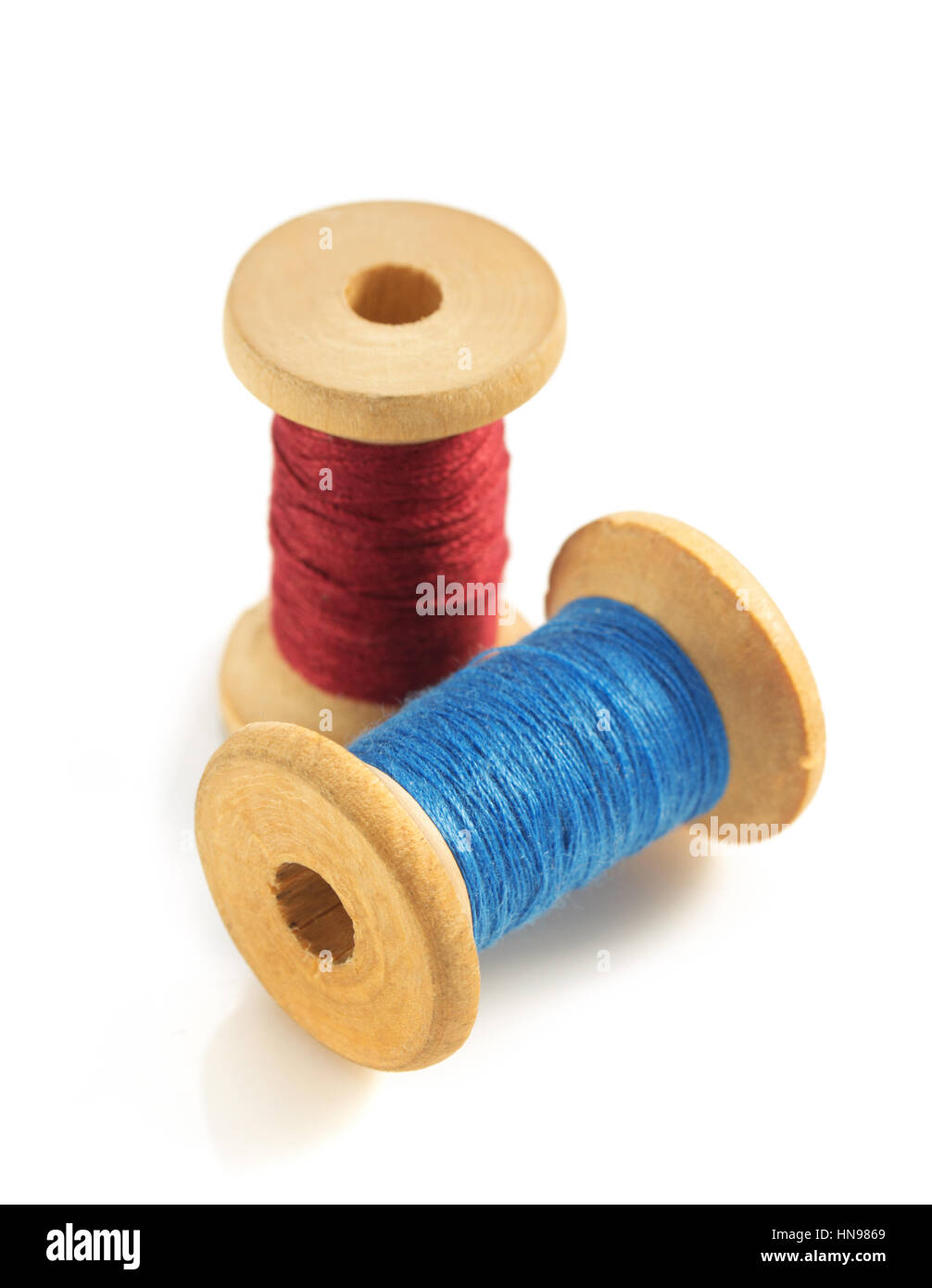 spool of thread isolated on white background Stock Photo - Alamy