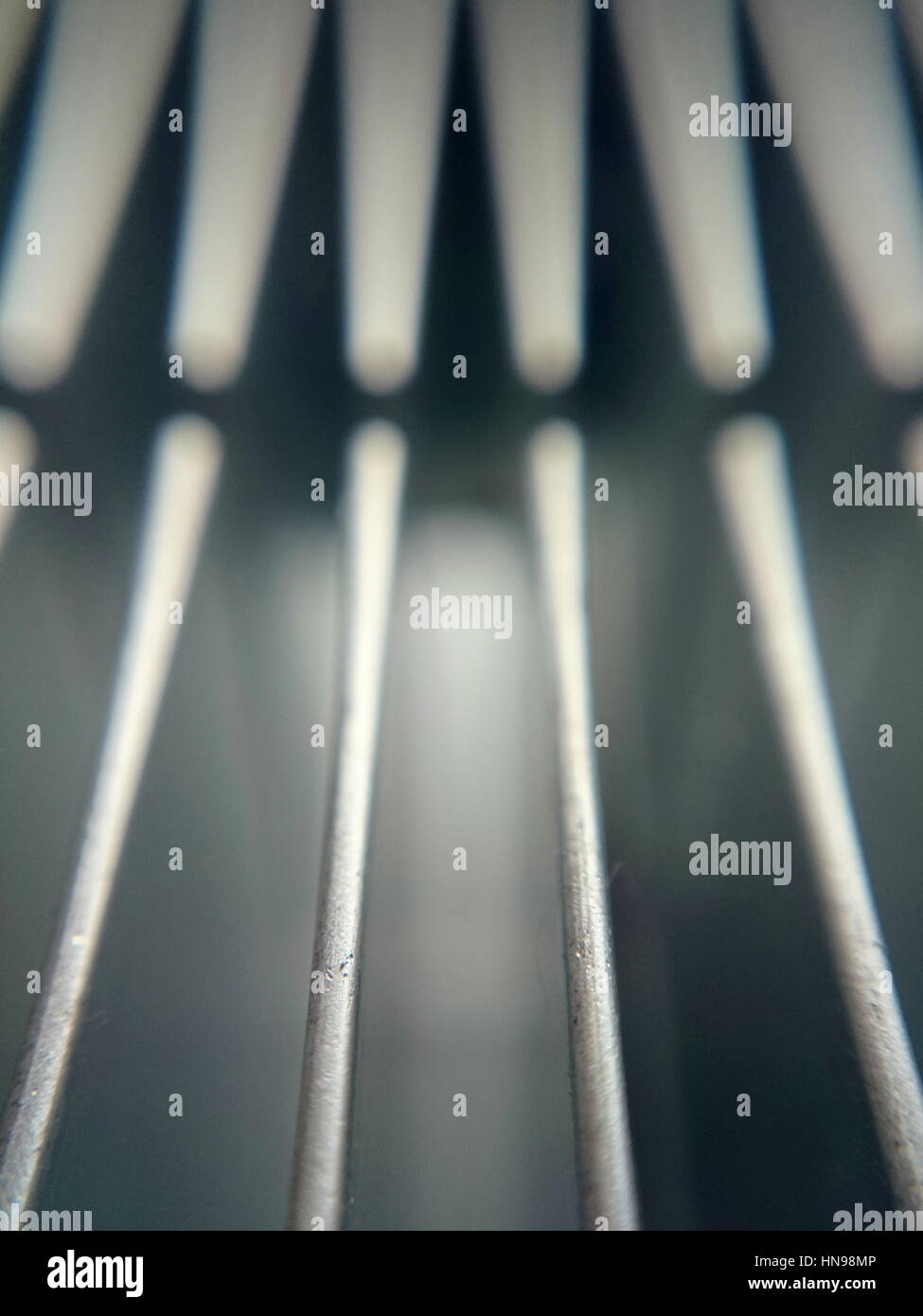 Extreme close up of graphic card passive cooler Stock Photo Alamy