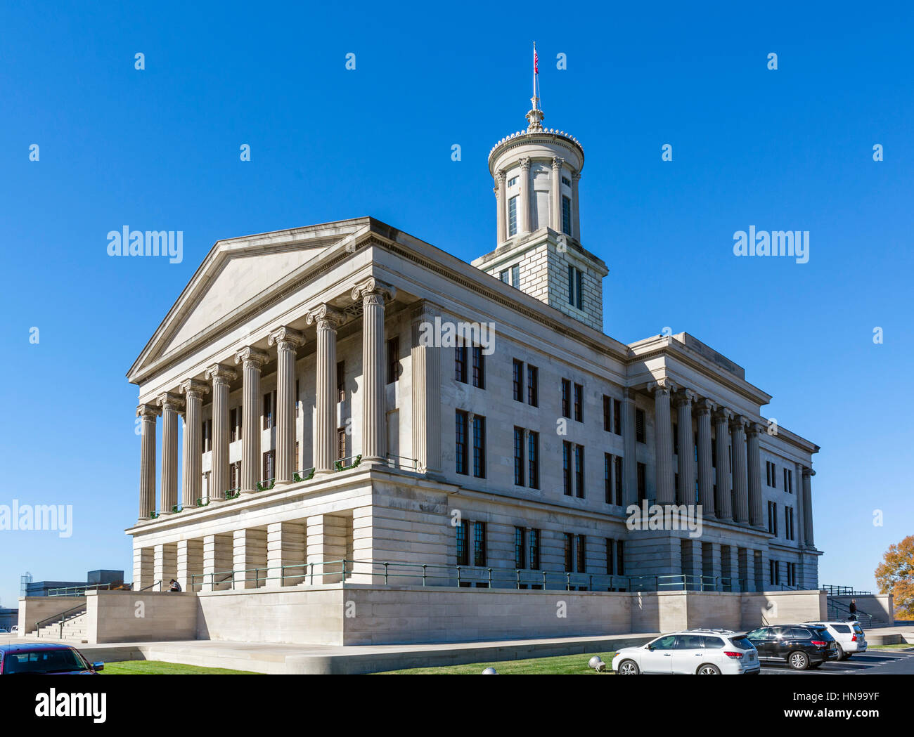 Tennessee State Capitol Nashville Tennessee Usa Stock Photo Alamy