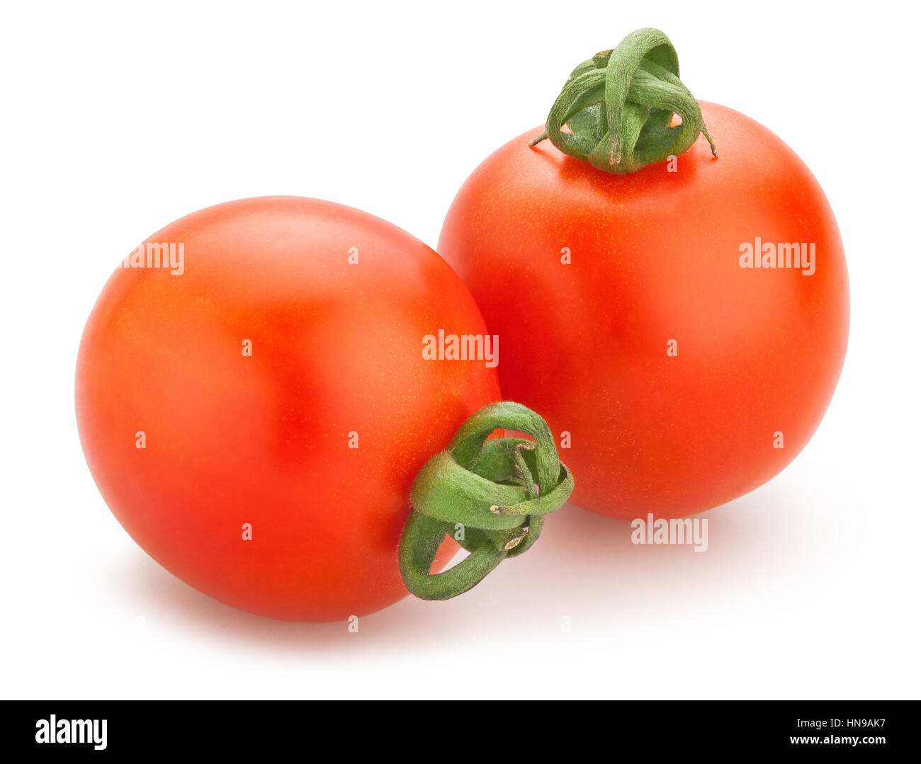 cherry tomatoes isolated Stock Photo Alamy