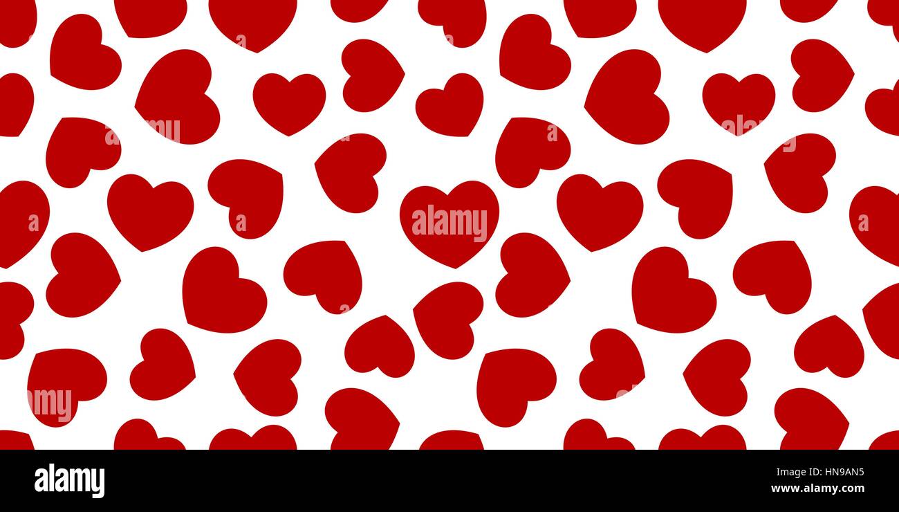 seamless decorative hearts Stock Vector Image & Art - Alamy