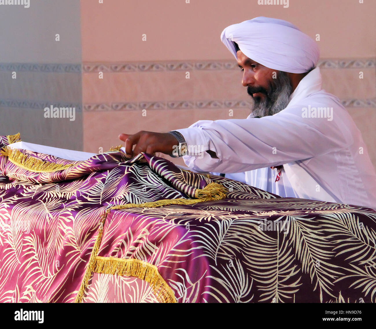 Sikh Wedding in Malaysia Stock Photo