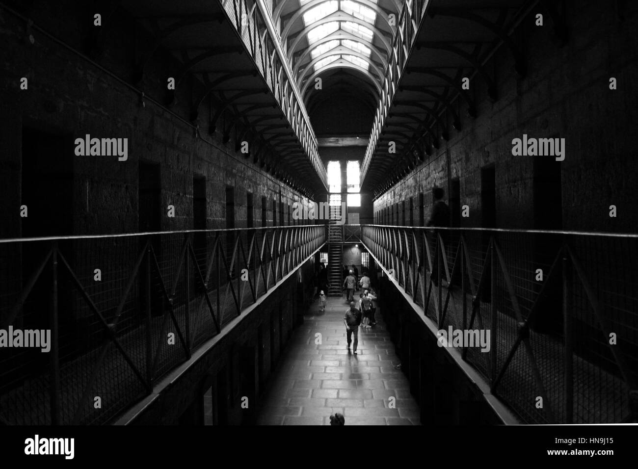 Old Melbourne Gaol Stock Photo