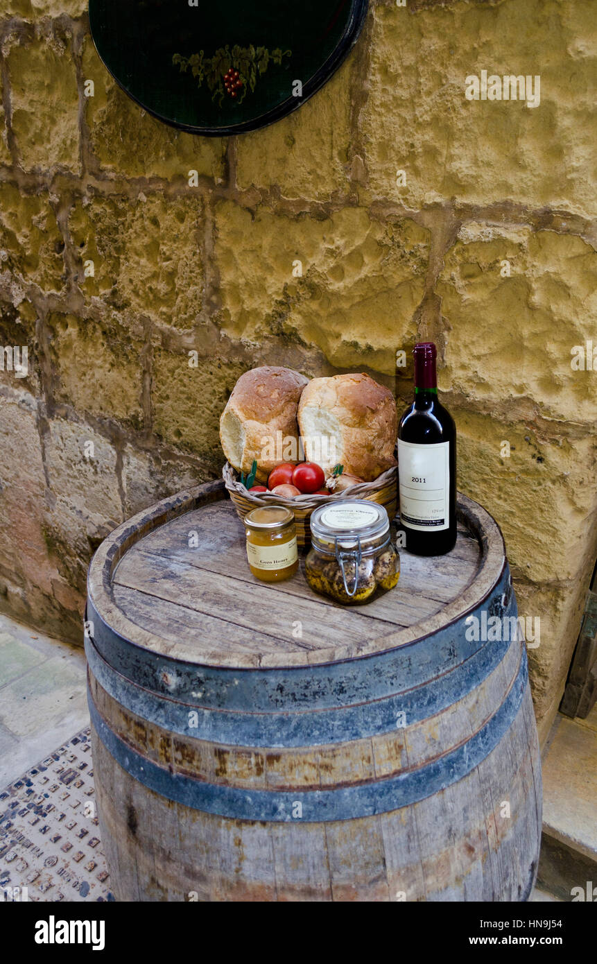 Maltese food Stock Photo