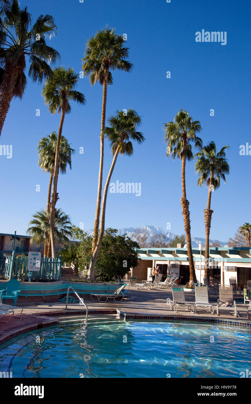 The Desert Hot Springs Spa and Hotel in Desert Hot Springs Stock Photo
