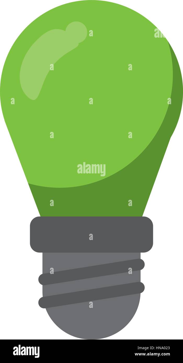 green bulb lamp light environment Stock Vector Image & Art - Alamy