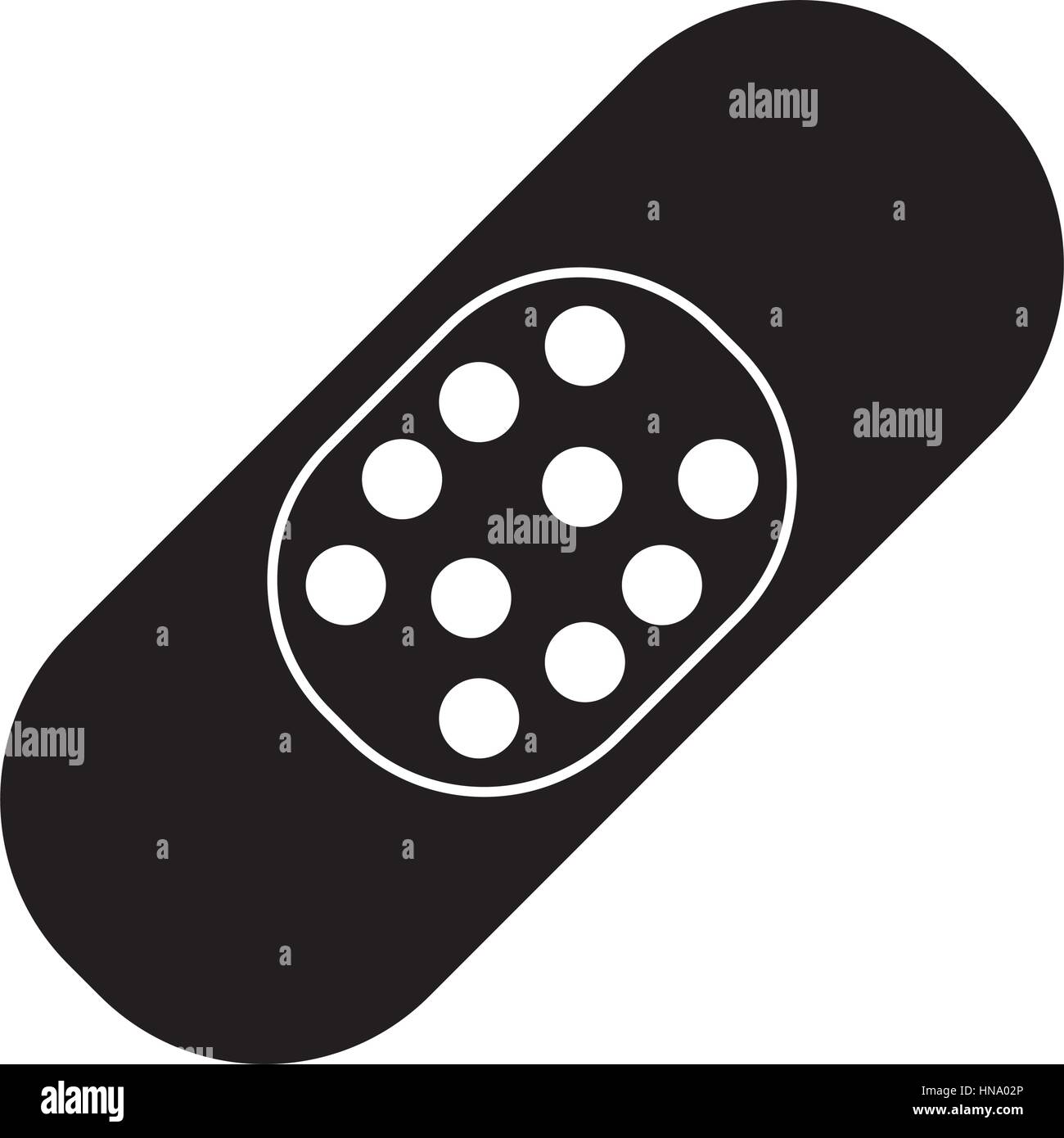 band plaster first aid icon pictogram vector illustration eps 10 Stock ...