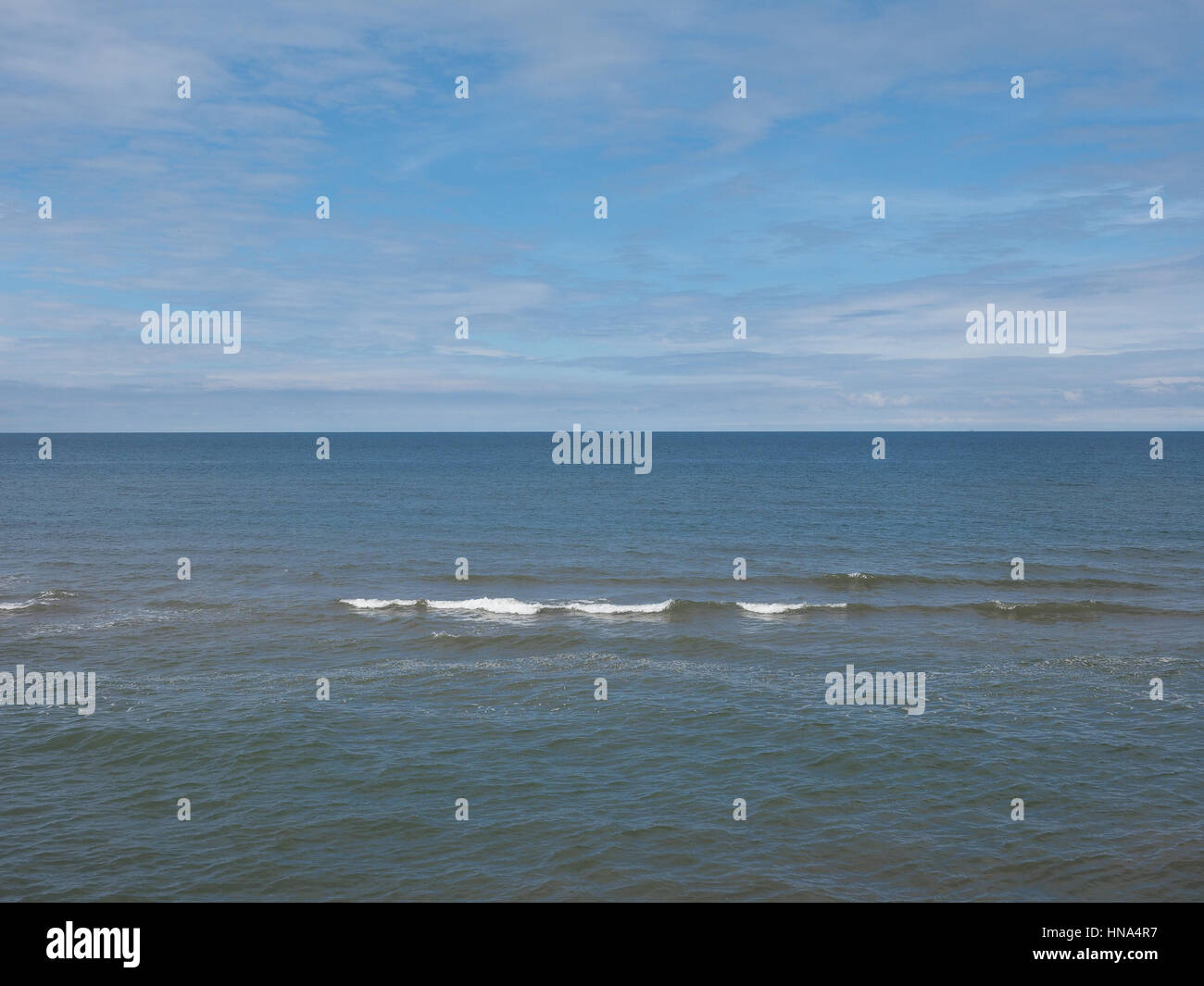 Empty sea seen from the beach useful as a background Stock Photo - Alamy