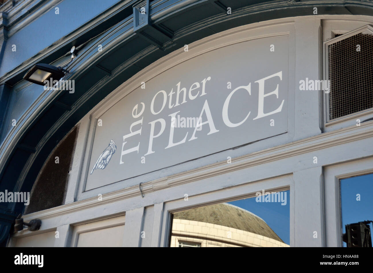 The Other Place (Albany pub function room) in Great Portland Street, London, UK. Stock Photo