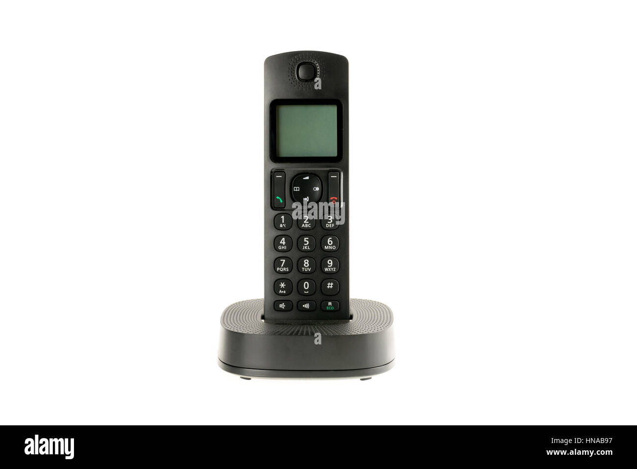 modern cordless dect phone with charging station Stock Photo Alamy
