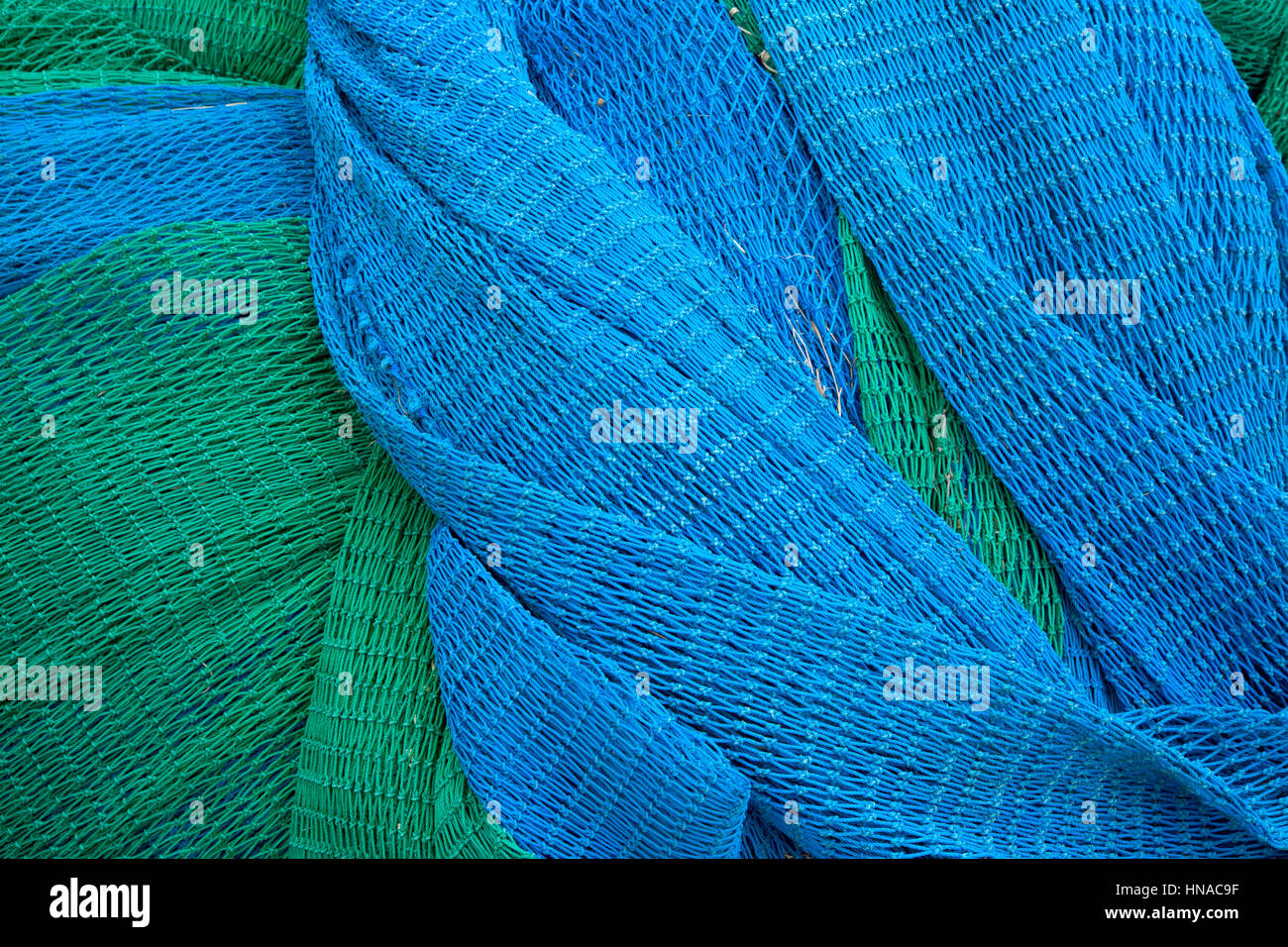 Fishing net at Garibaldi Marina, Garibaldi, Oregon Stock Photo Alamy
