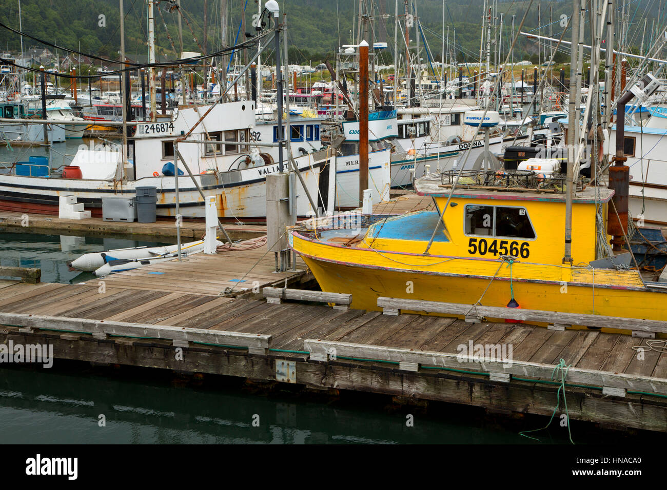 Garibaldi Marina, Garibaldi, Oregon Stock Photo Alamy
