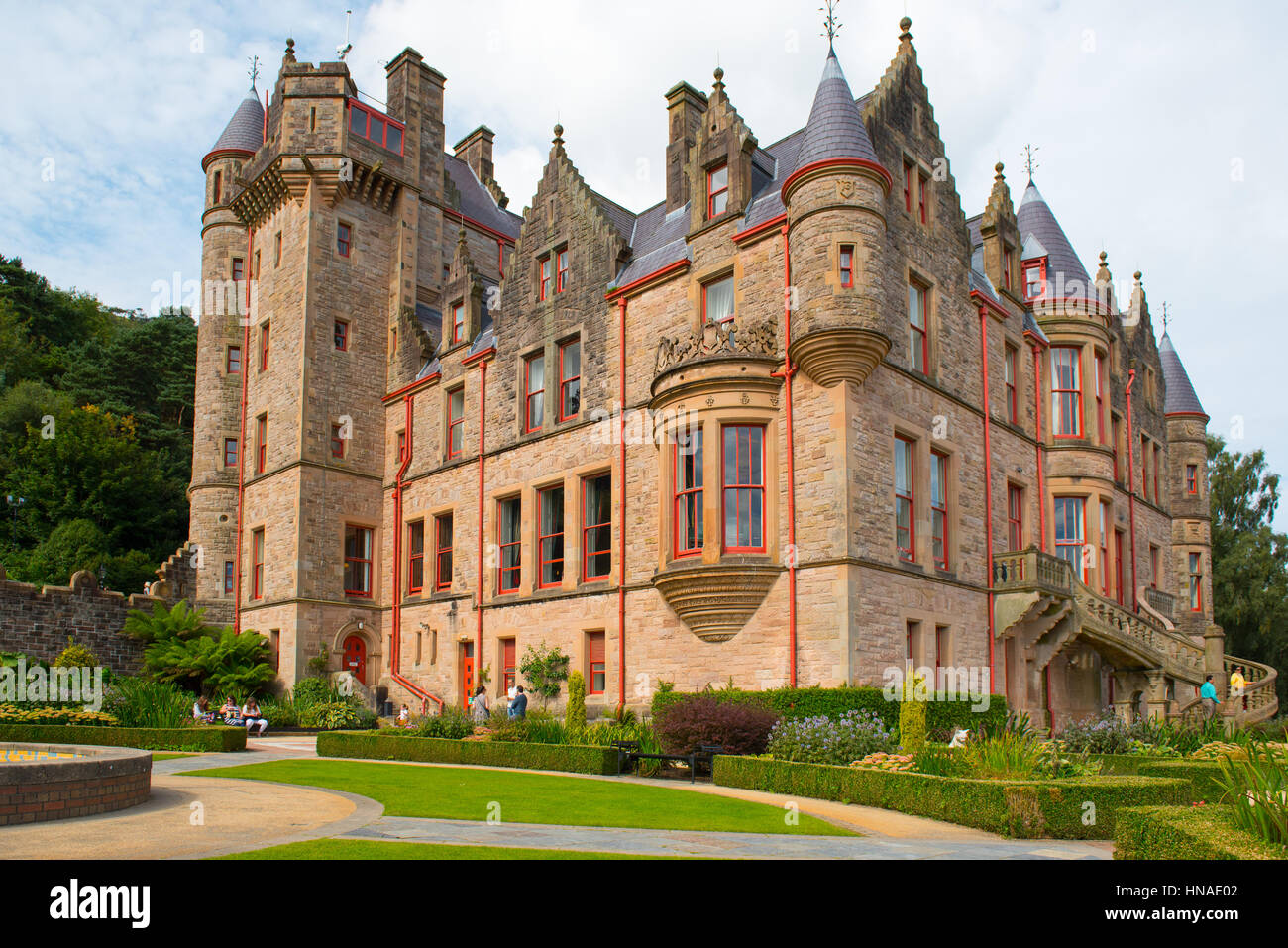 Belfast castle Stock Photo Alamy