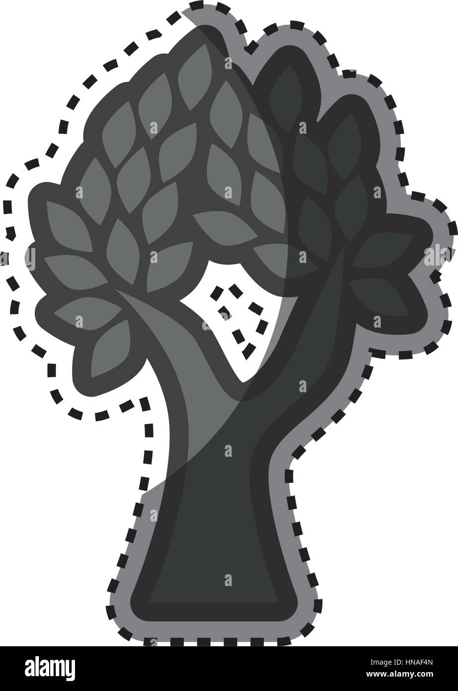 tree plant ecology icon vector illustration design Stock Vector Image ...