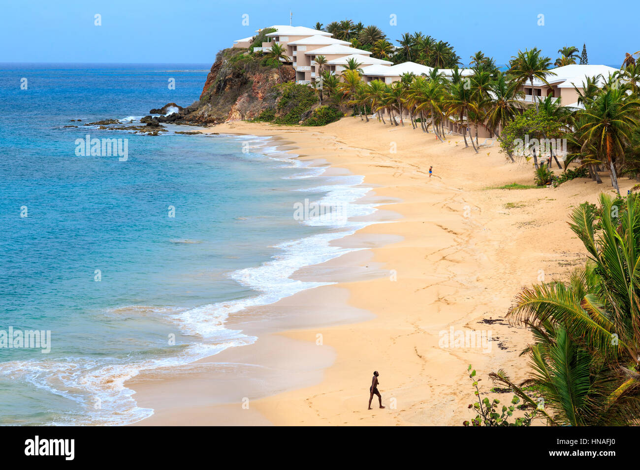 Curtain Bluff Beach Antigua Caribbean Stock Photo 133612136 Alamy