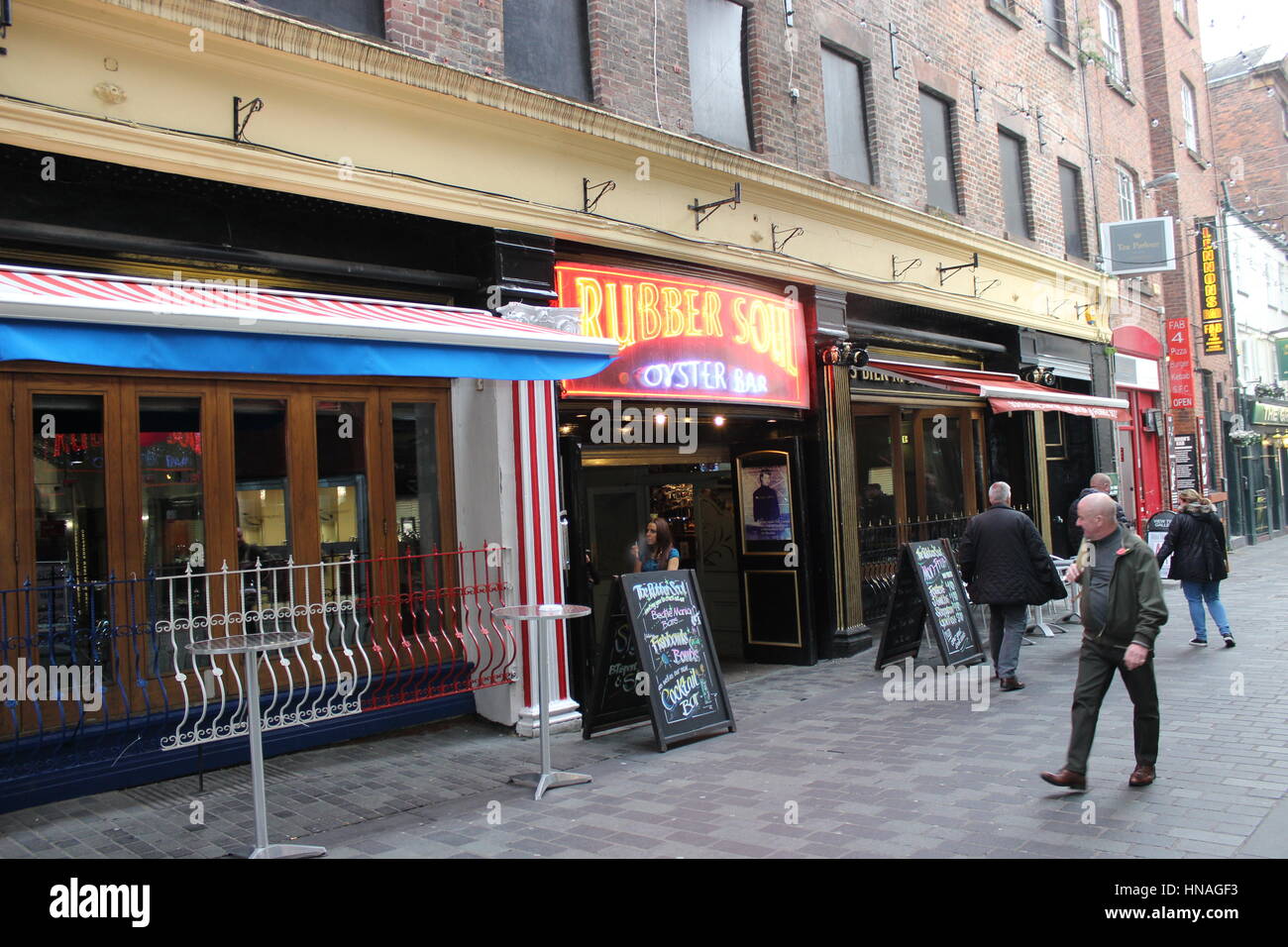 I had the chance to see the Rubber Soul In Liverpool, Great Atmosphere