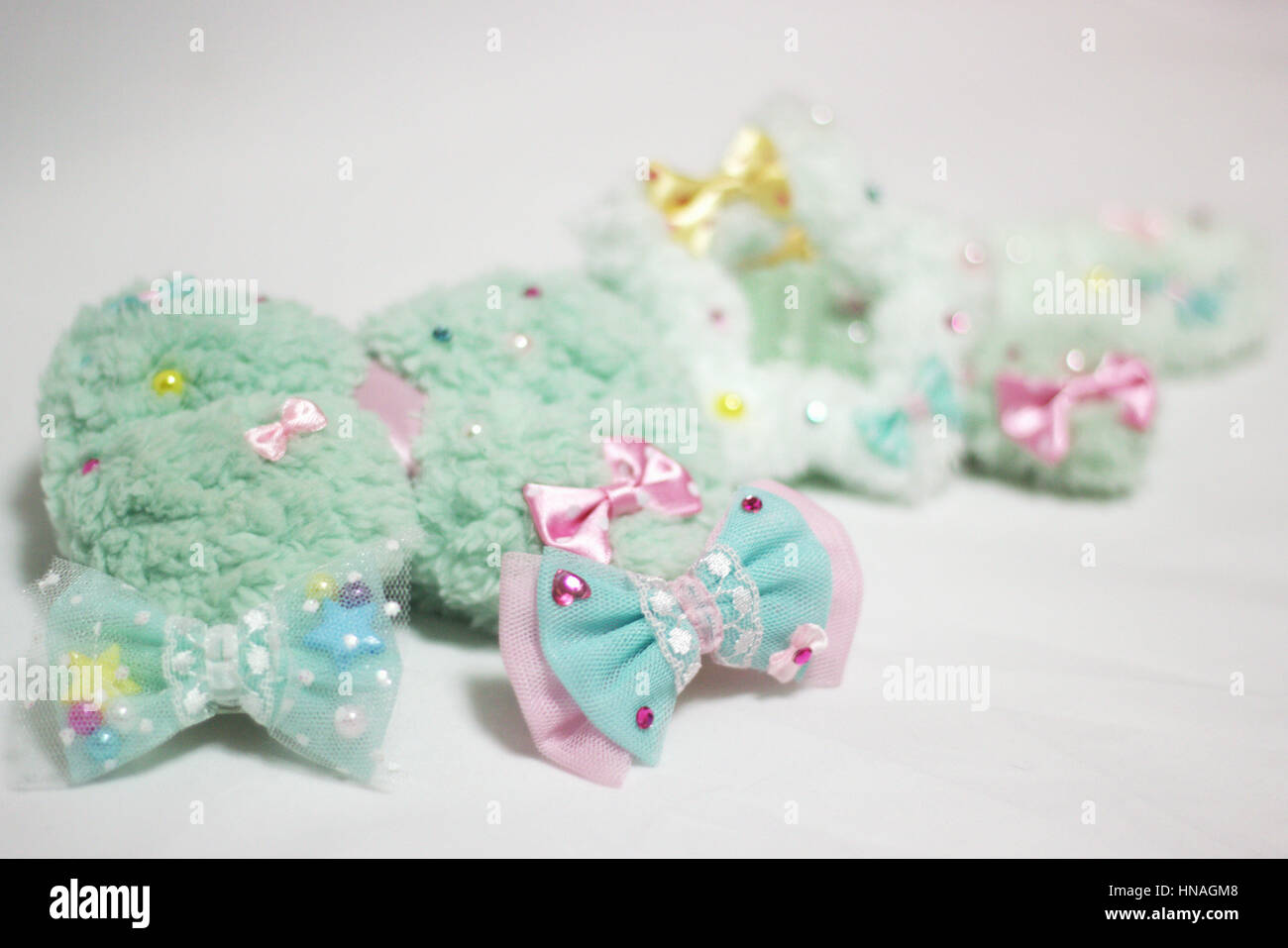 Pastel Japanese Lolita Stock Photo