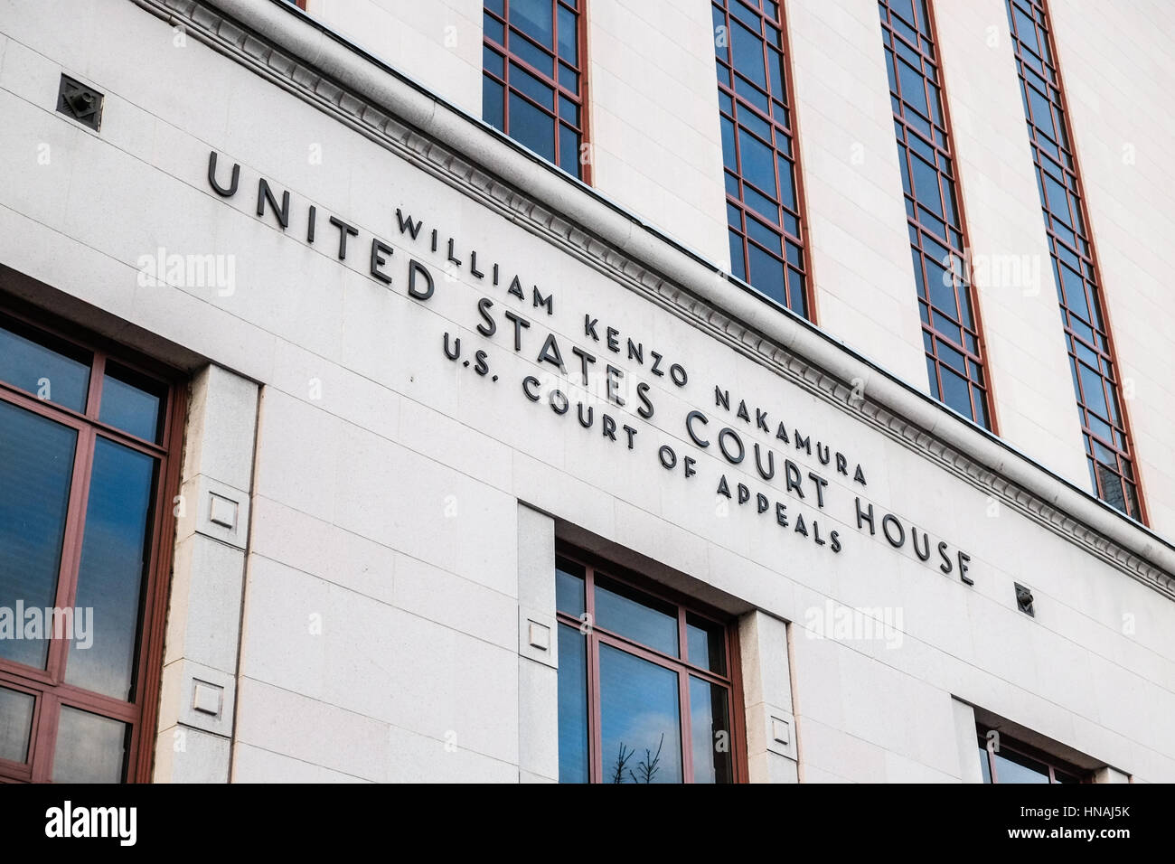 United States Court House - U.S. Court of Appeals Stock Photo