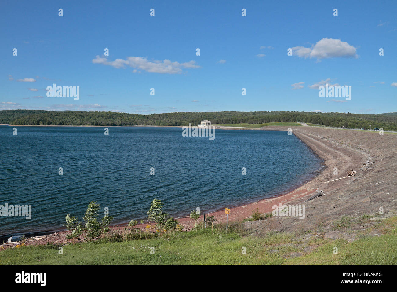The Neversink Reservoir, Sullivan County, New York, United States Stock