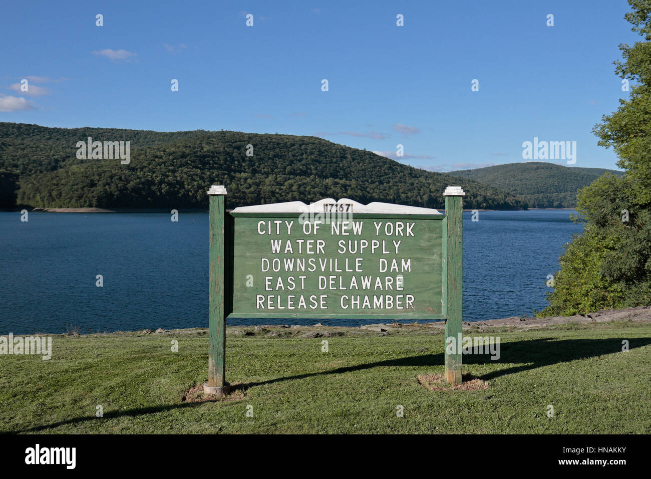 The Pepacton Reservoir (also called the Downsville Reservoir or the