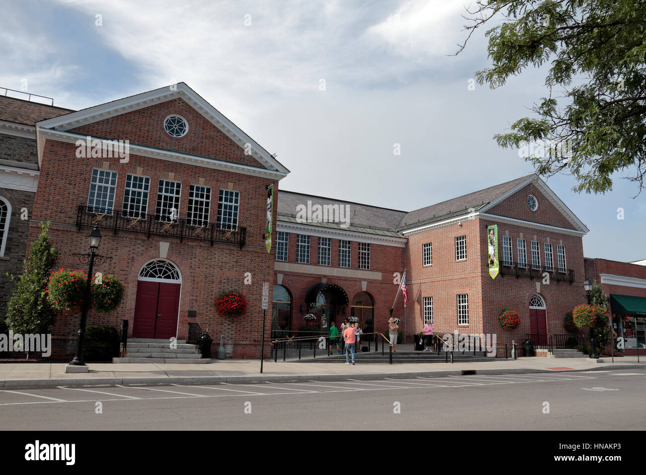 National baseball hall of fame exterior hires stock photography and