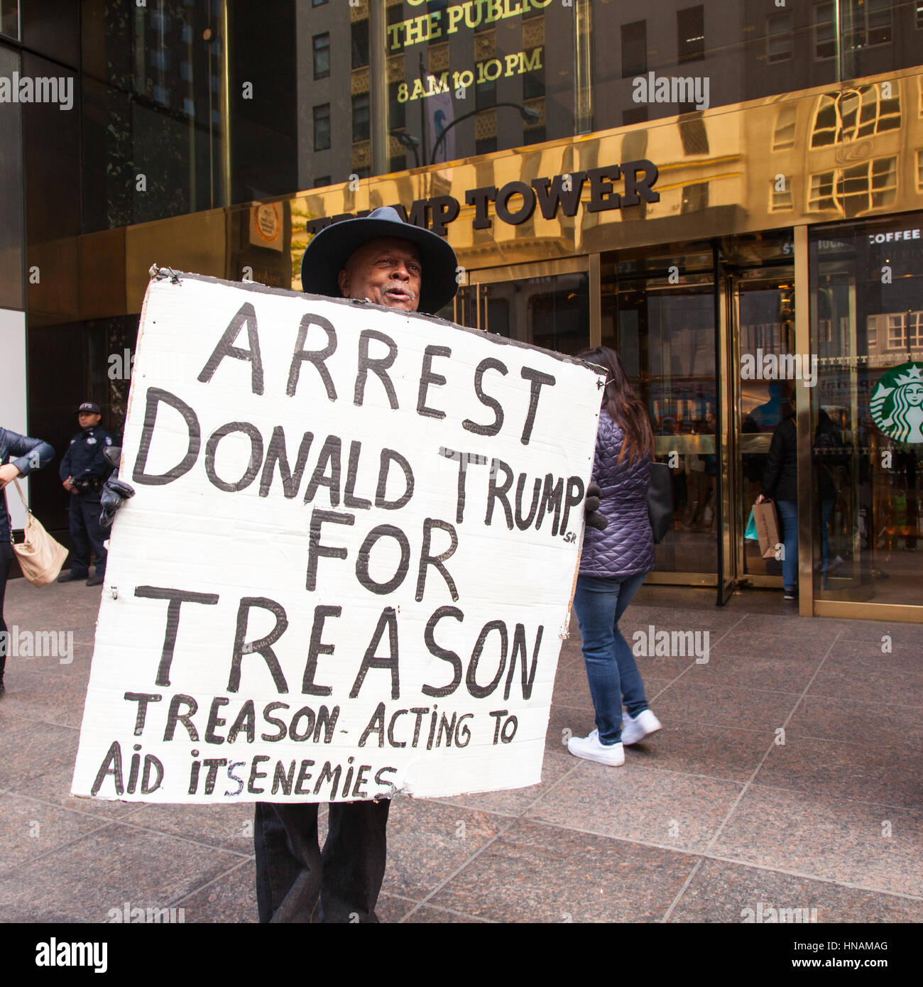 President trump towers hi-res stock photography and images - Alamy