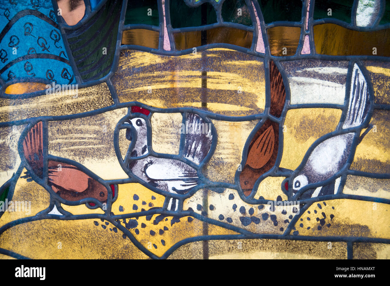 Stained glass decorations at Graceland in Memphis, TN Stock Photo Alamy