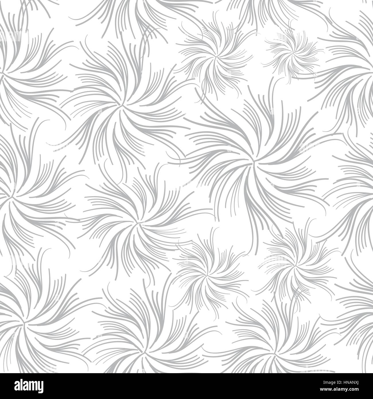 Flowers Seamless Wave Background Floral Seamless Texture With