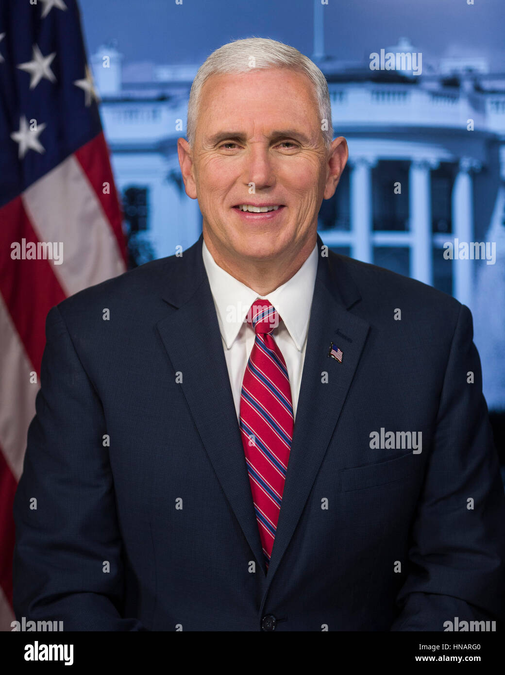 United States Vice President Mike Pence Stock Photo