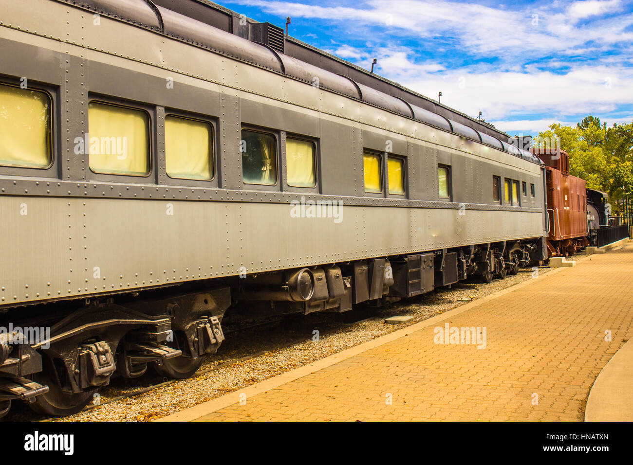 Vintage Back Of Train Car High Resolution Stock Photography And Images Alamy
