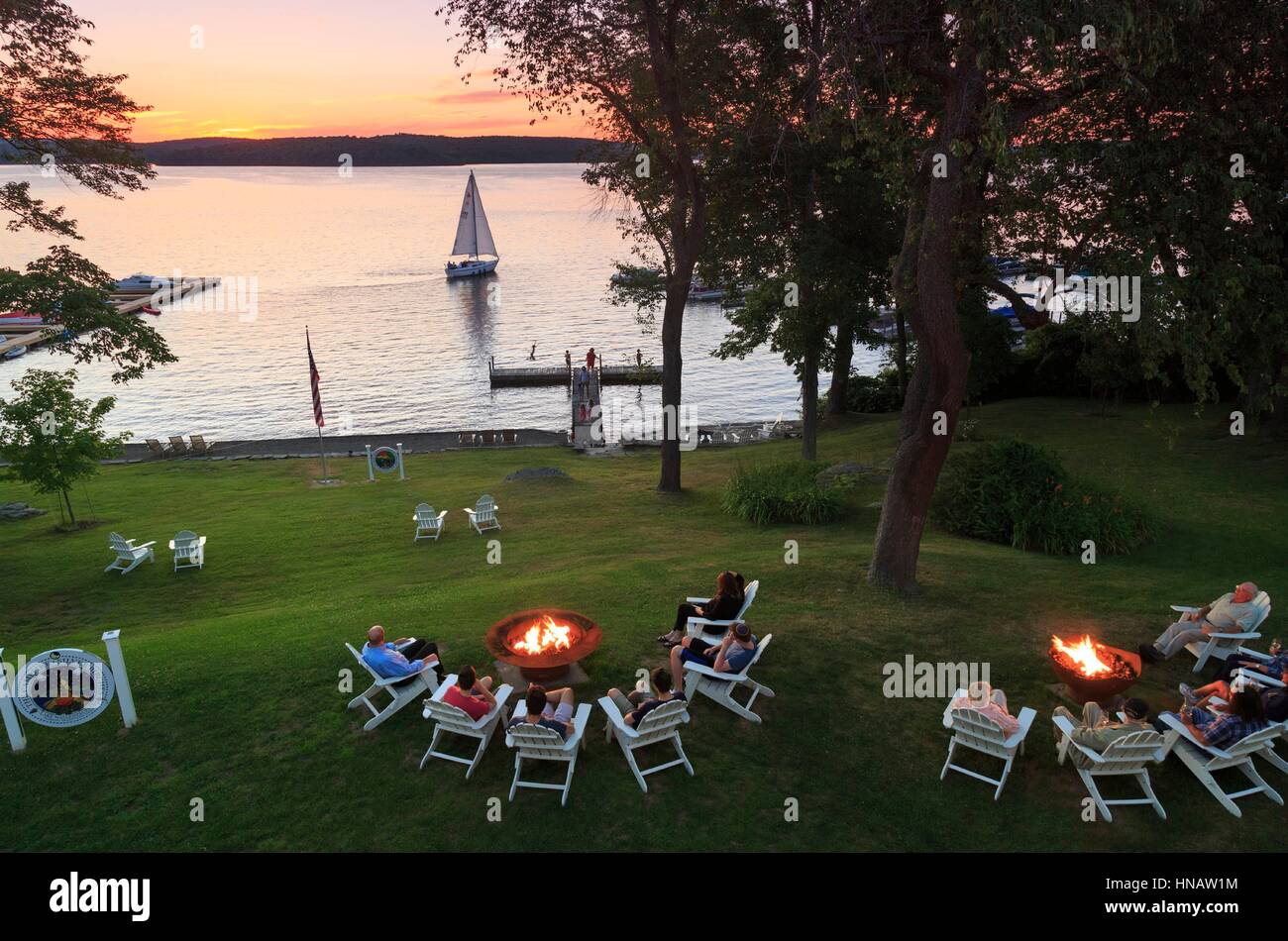 Silver Birches Resort, Lake Wallenpaupack, Hawley, Poconos Region, PA