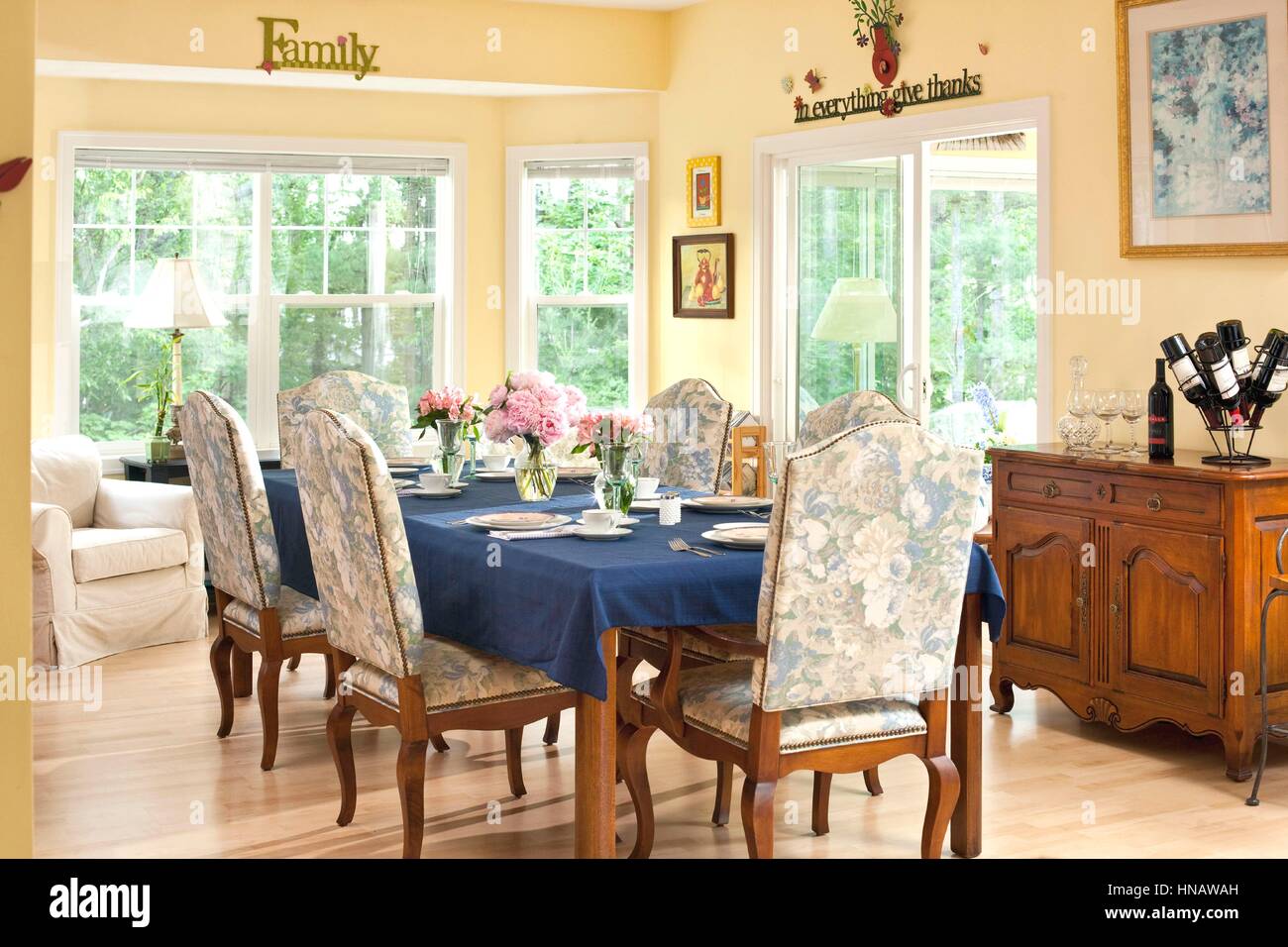 Interior Of Holland Michigan Inn Dining Room Crimson Cottage