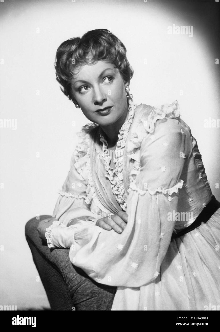 RUTH LEUWERIK ACTRESS (1955) Stock Photo
