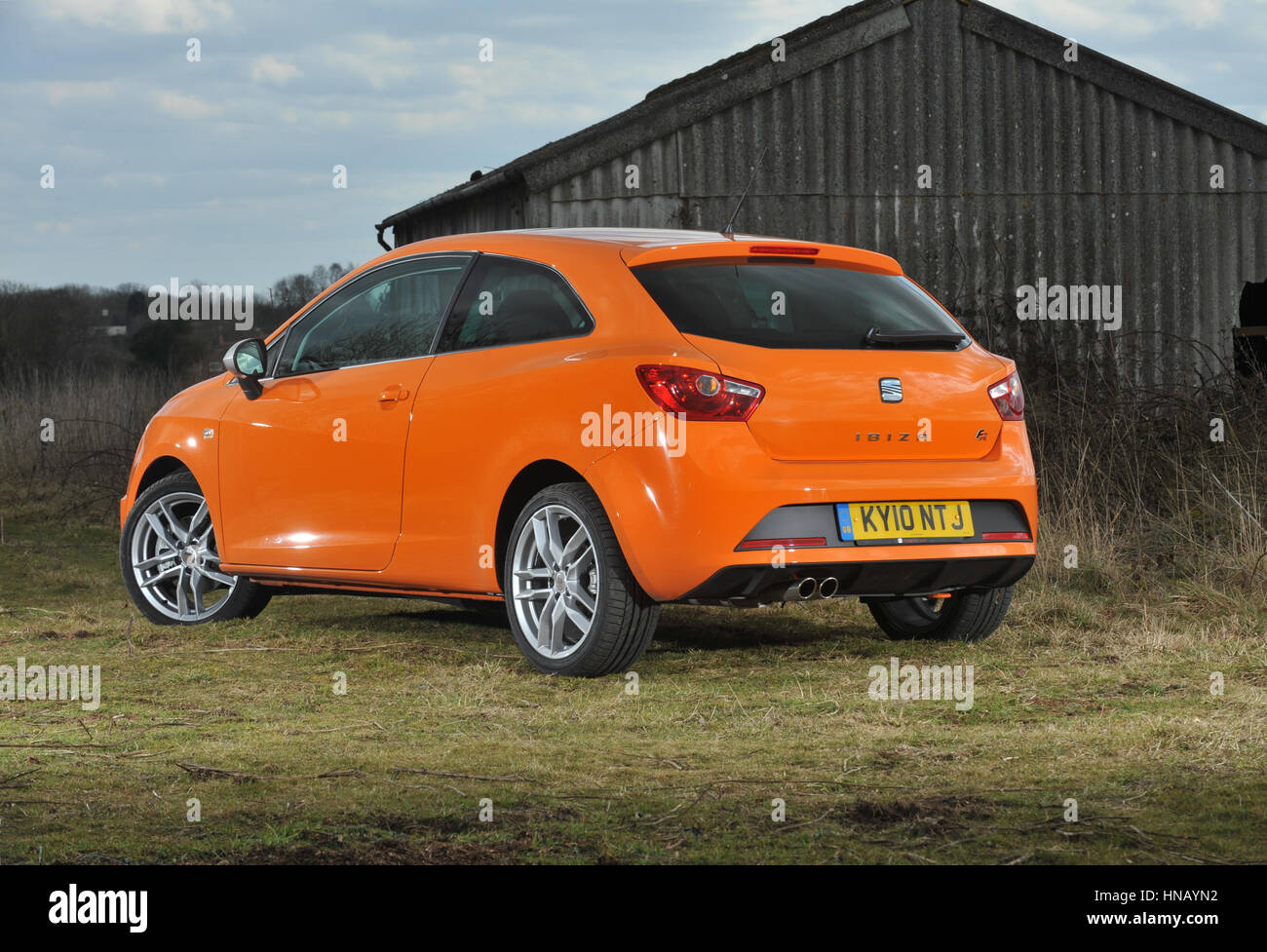 2010 Seat Ibiza FR sports diesel hatchback car Stock - Alamy