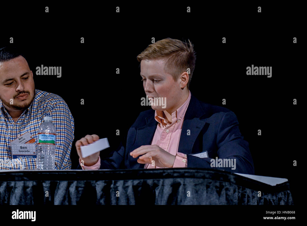 Members of the tabulation committee of the 4th Kansas congressional