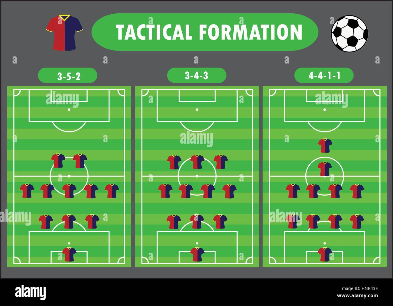 Soccer team Stock Vector Images Alamy