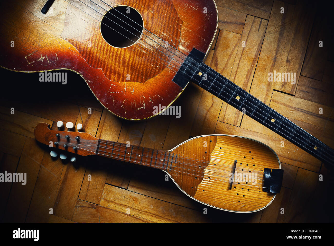 String instruments called tamburica, smaller one is prim tamburica and
