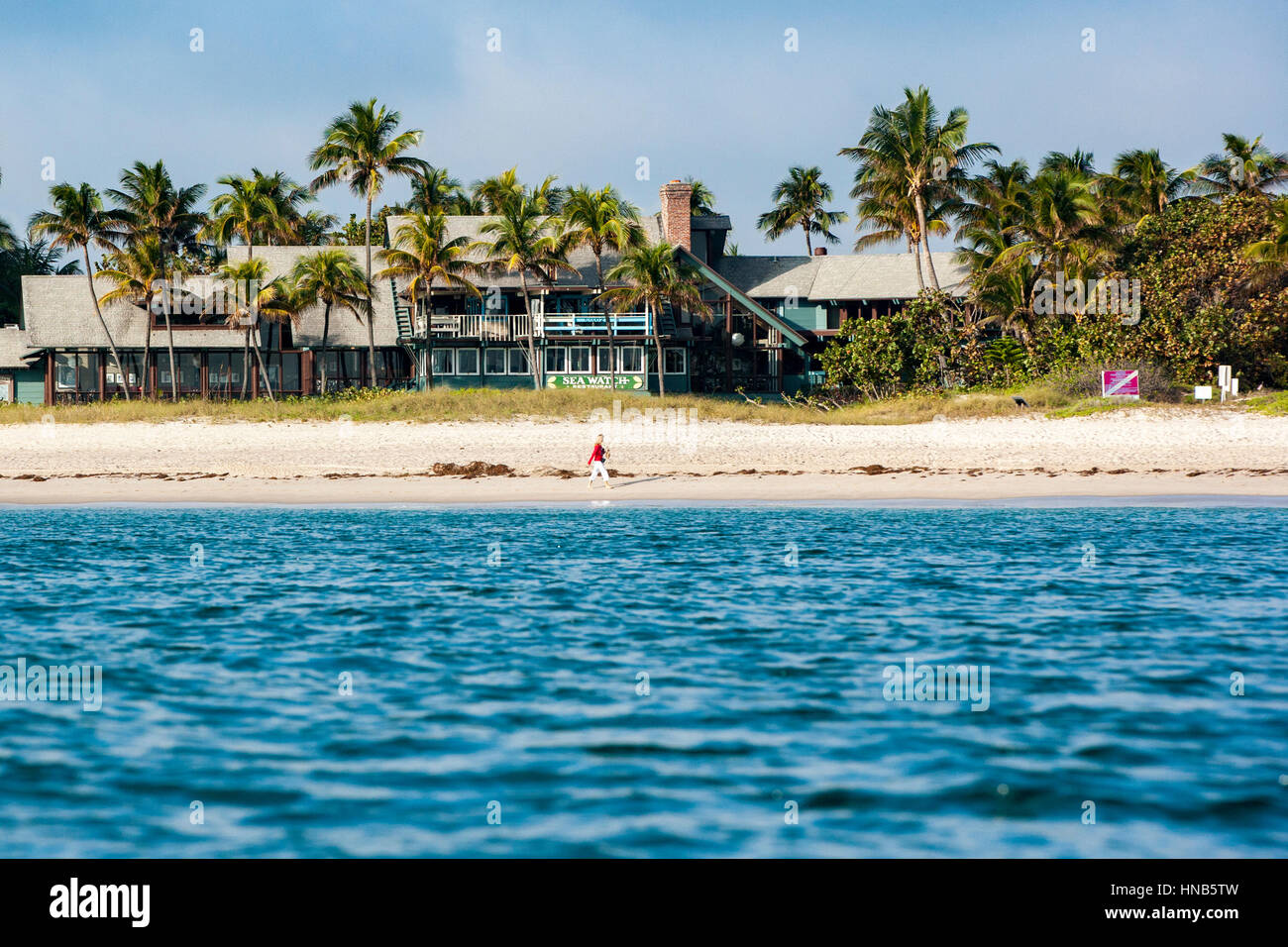 SeaWatch on the Ocean Restaurant - Fort Lauderdale, Florida, USA Stock Photo