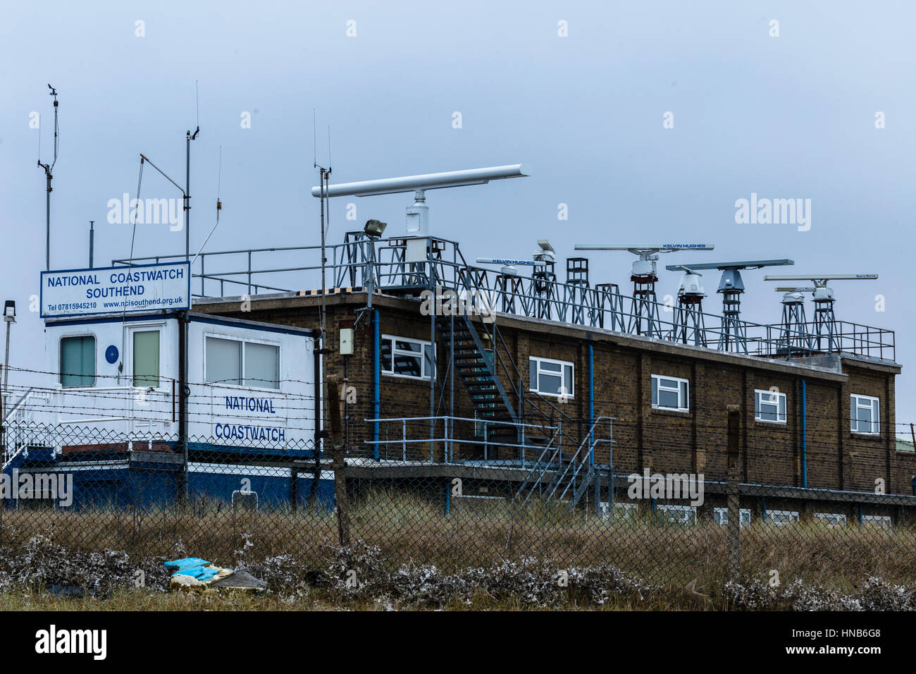 Array of Radar Antenna at Shoeburyness Stock Photo Alamy