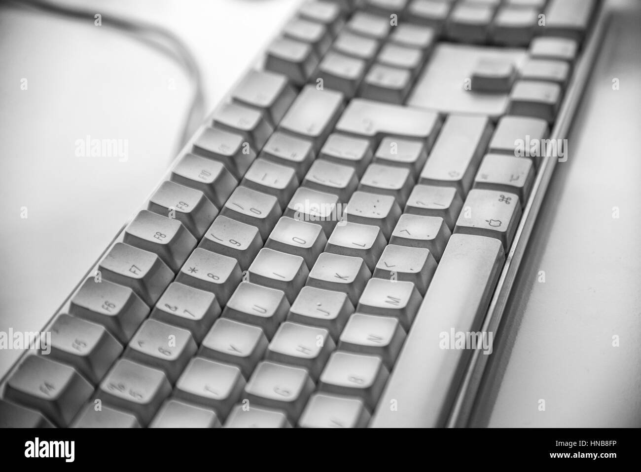 Macintosh computer Black and White Stock Photos & Images Alamy