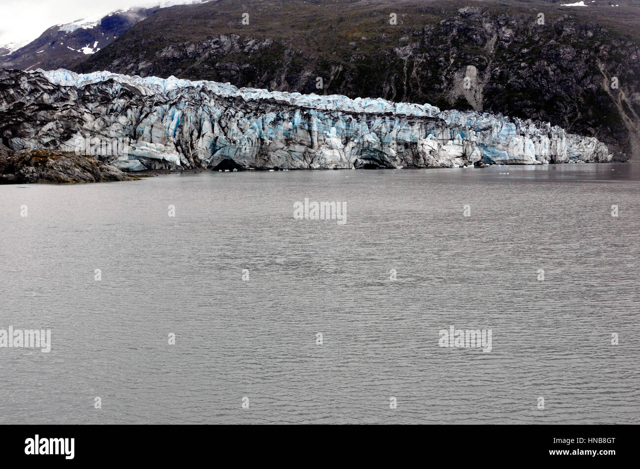 reid glacier in glacier bay, near gustavus, southwest alaska, usa Stock Photo