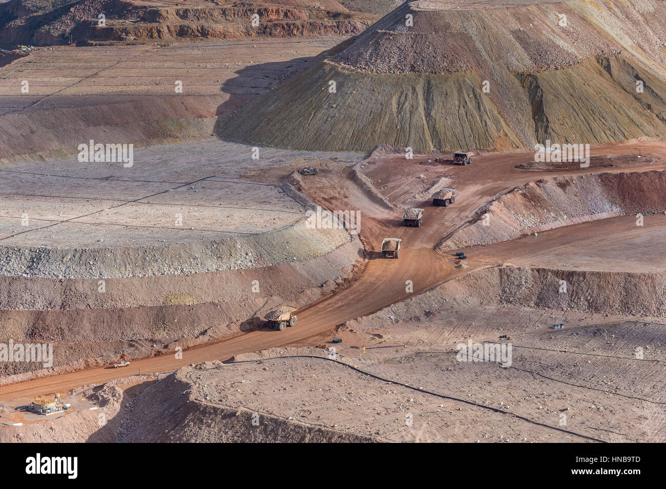 Copper Mine, Arizona, USA Stock Photo