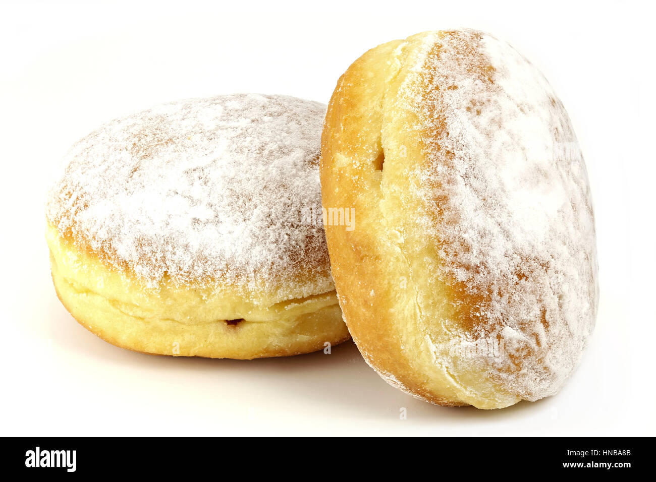 traditional German Berliner pastry isolated on white background Stock Photo  - Alamy