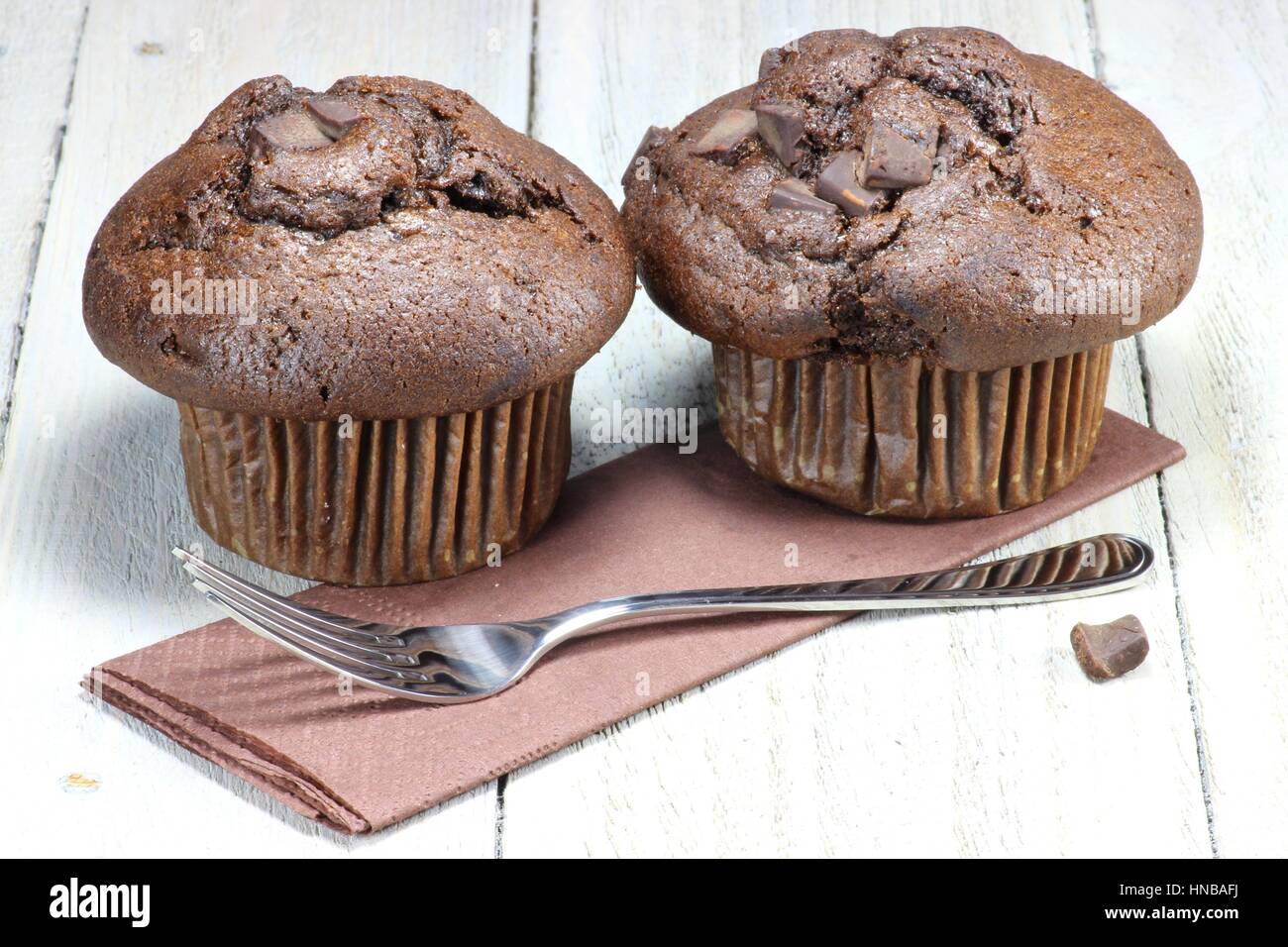 Chocolate cupcakes home baking hi-res stock photography and images - Alamy