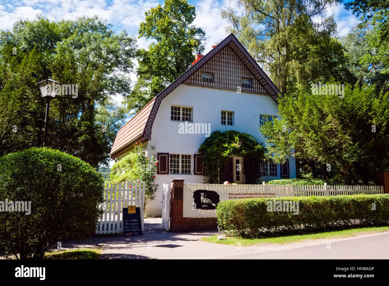 BrechtWeigelHouse in Buckow, Brandenburg, Germany Stock Photo Alamy