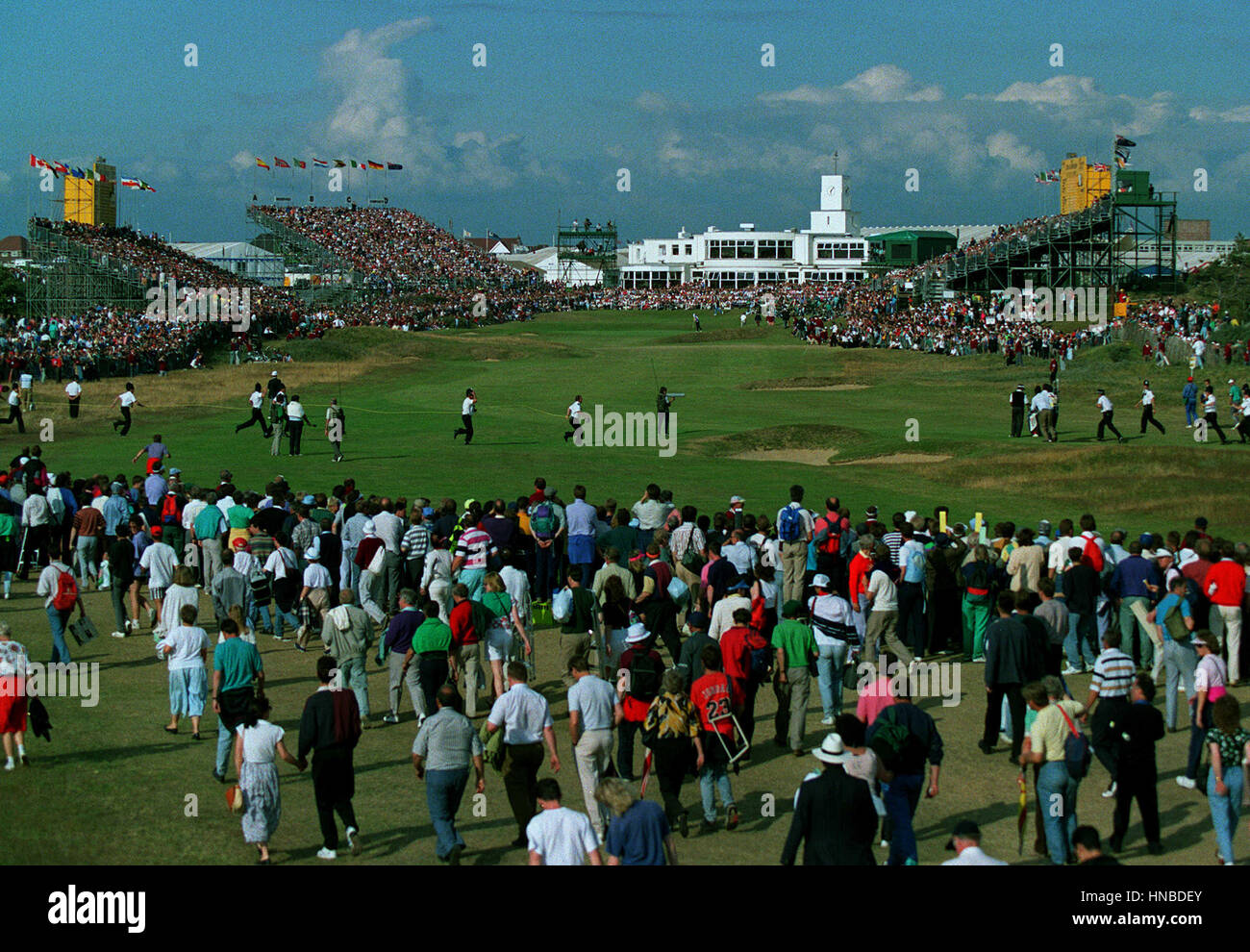 ROYAL BIRKDALE BRITISH OPEN CHAMPIONSHIP 24 January 1992 Stock Photo