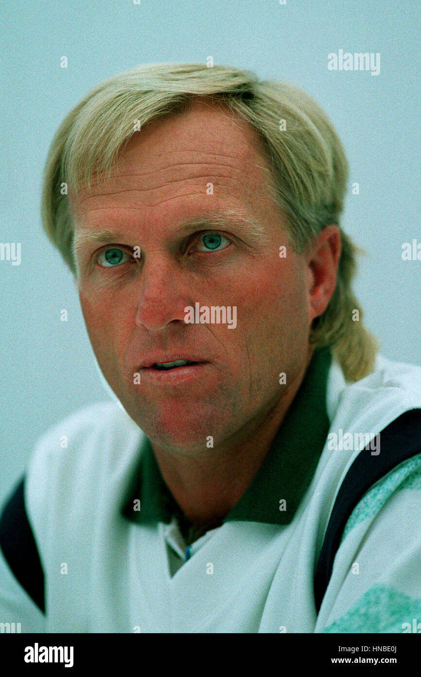GREG NORMAN AUSTRALIA 18 July 1992 Stock Photo - Alamy