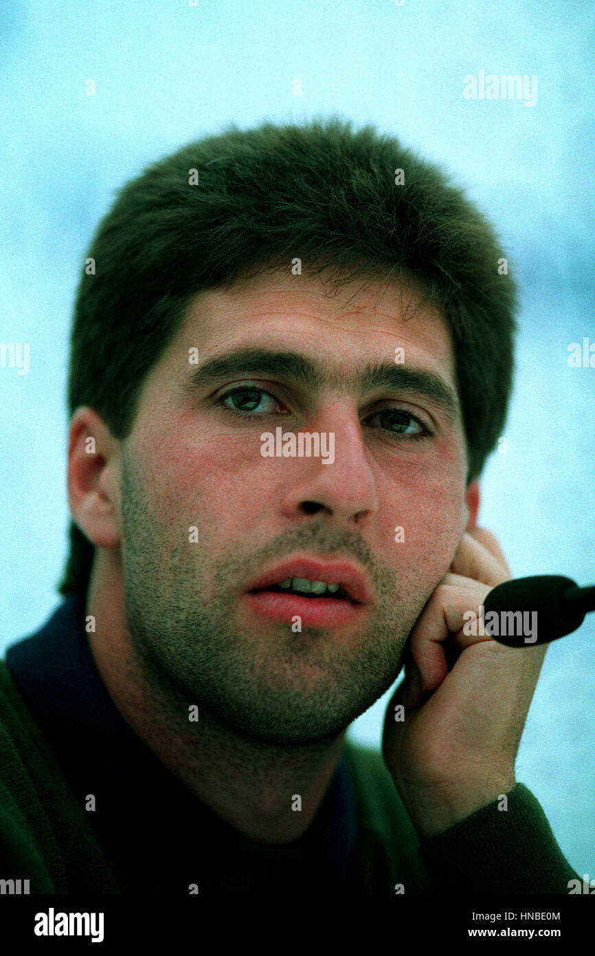 JOSE MARIA OLAZABAL SPAIN 18 July 1992 Stock Photo Alamy