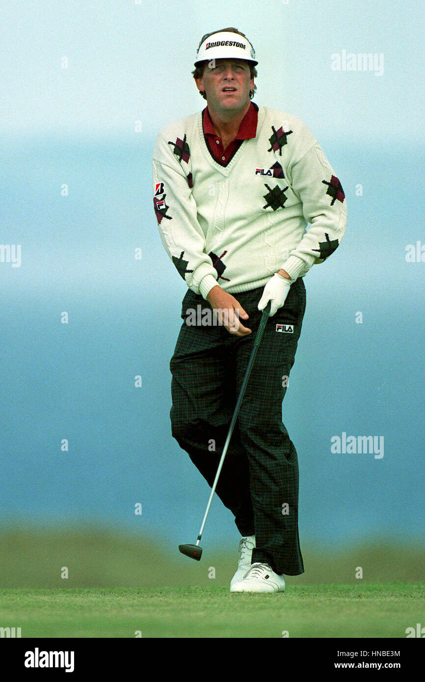 MARK CALCAVECCHIA BRITISH OPEN MUIRFIELD 20 July 1992 Stock Photo