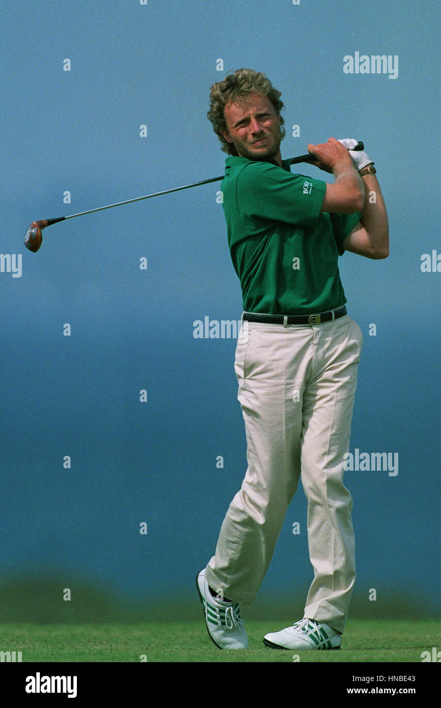 BERNHARD LANGER BRITISH OPEN MUIRFIELD 20 July 1992 Stock Photo - Alamy